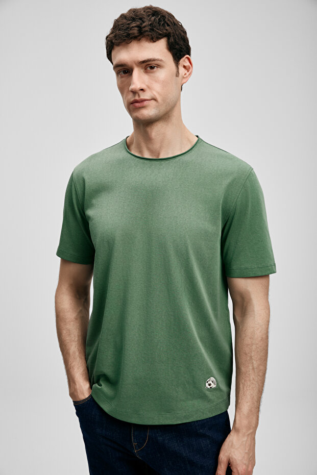 Junya Men's Basic T-Shirt Green