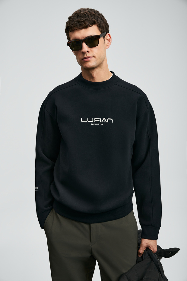 Dark Men's Sweatshirt Black