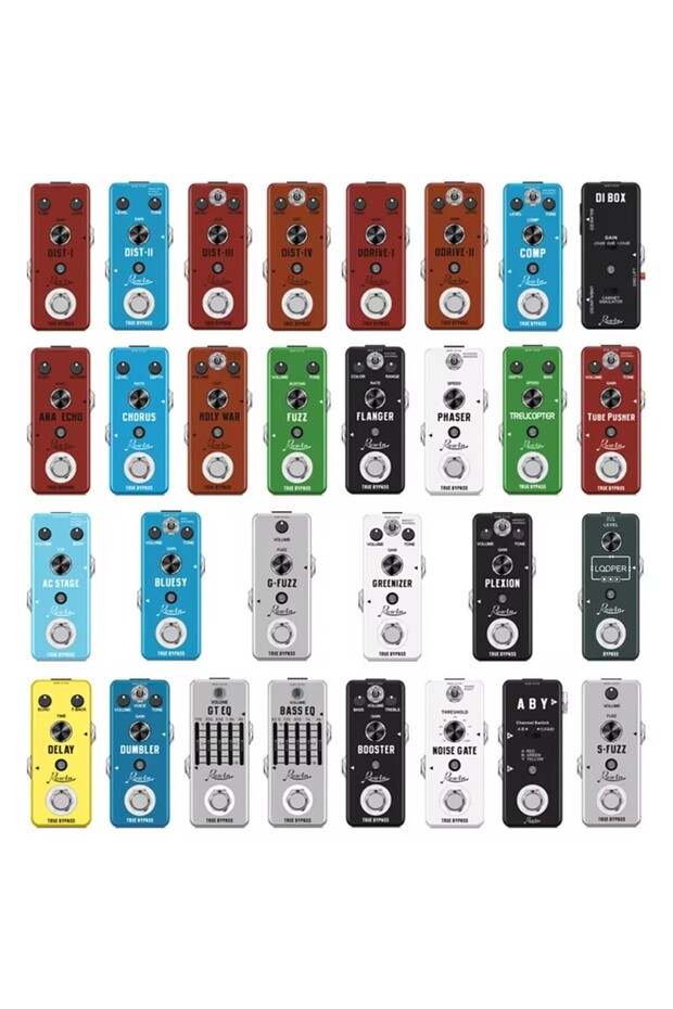 Fuzz Best Rowin Noise Gate Pedal Guitar Delay Chorus Vibrolo Phaser Flanger Booster Equalizer Effect