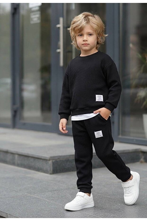 Men's child bottom top set