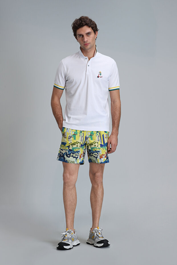 Men's Yellow Sea Shorts - Vıev