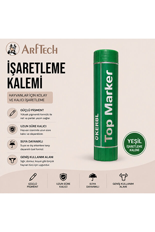 İŞARETLEME KALEMİ YEŞİL