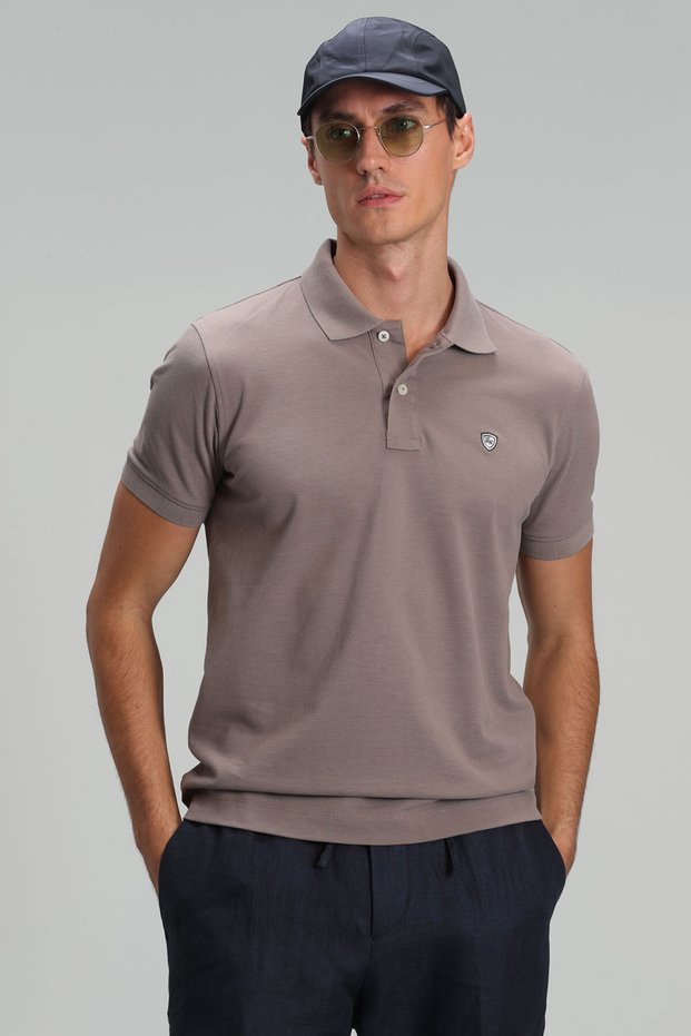 Laon Sports Polo Neck Men's T-Shirt Soil