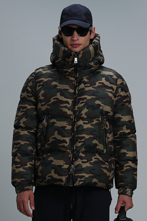 Jadon Goose Feather Men's Coat Earth
