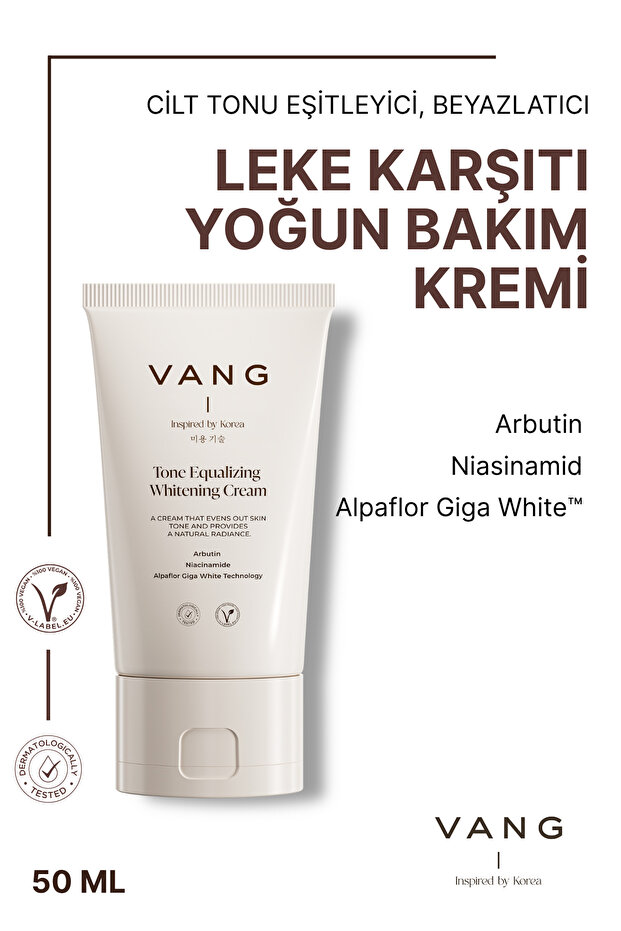 Skin Whitening and Anti-Blemish Cream | Brightening Effect with Arbutin & Niacinamide 50 ml