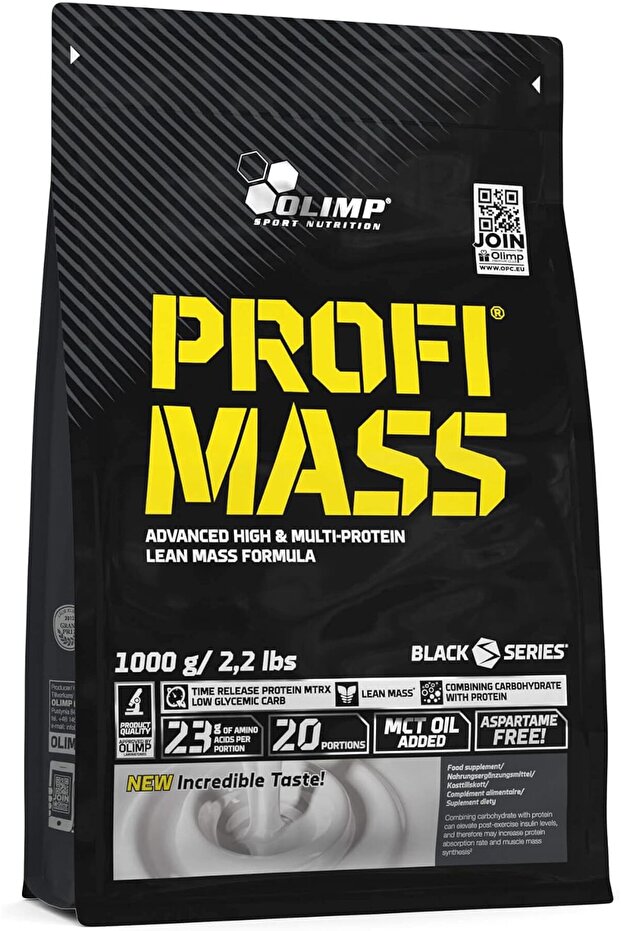 Profi Mass, Chocolate, 2.2 LB, Growth of Lean Muscle Mass