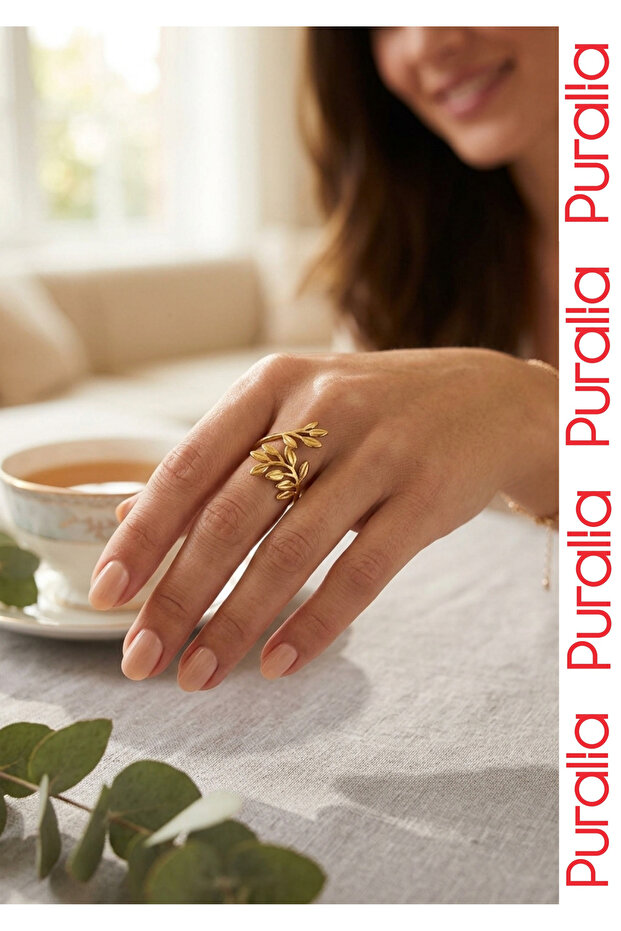 Ivy Adjustable Steel Ring