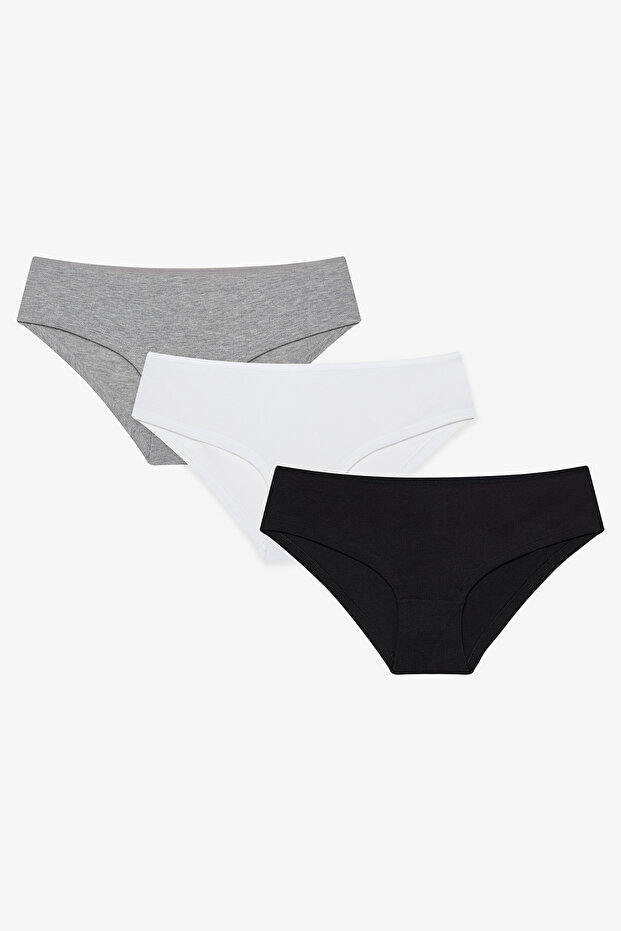 Fresh 3-Piece Multicolored Hipster Panties