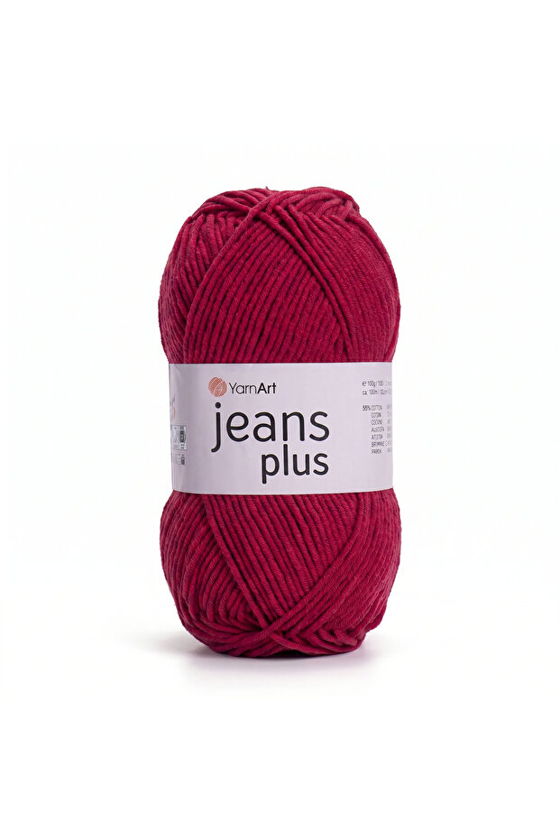 Jeans Plus - Hand Knitting Thread Dark Red-51