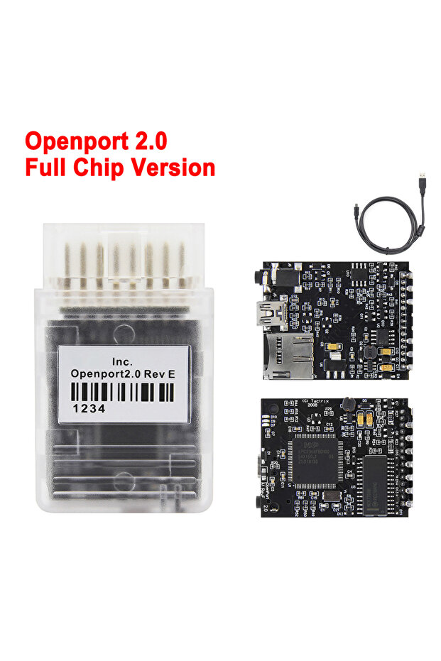 جهاز OpenPort 2.0 لبرمجة وحدة التحكم الإلكترونية (ECU) وضبط الشرائح، ماسح ضوئي J2534 لسيارات تويوتا، ماسح أكواد OBD OBD2 C