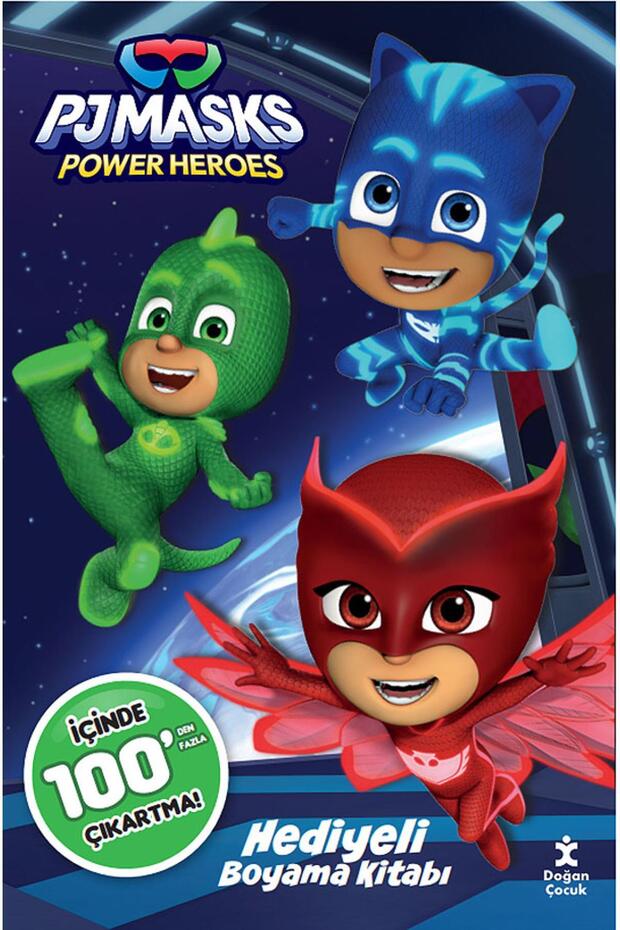 Pj Masks 100+ Sticker Coloring Book