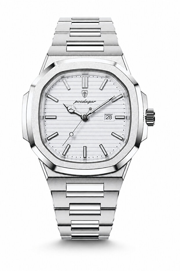 Caspian Men's Wristwatch with Calendar 40mm Stylish Classic 3 Atm Water Resistant