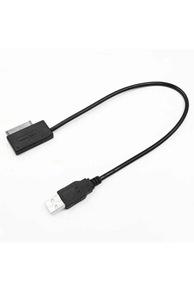 USB 2.0 to Mini Sata USB 2.0 To Mini Sata II 7+6 13Pin Adapter Converter Cable for Laptop CD/DVD ROM