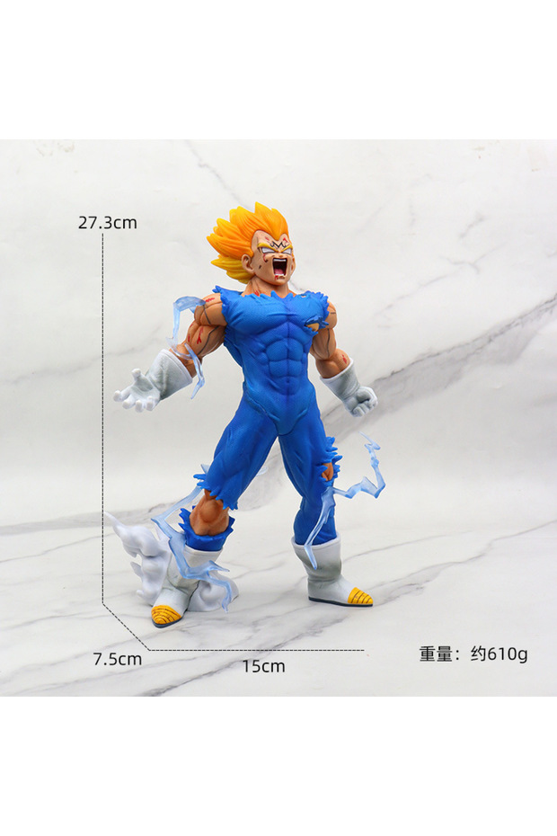 No box HOT 28cm Dragon Ball Z GK Figure MAXIMATIC The Vegeta Super Saiyan Son Majin Vegeta Se