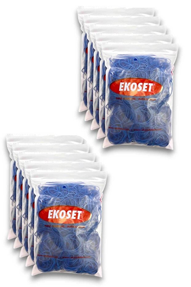 Blue Pack Packaging Money Rubber 70mm 10,000 Pieces