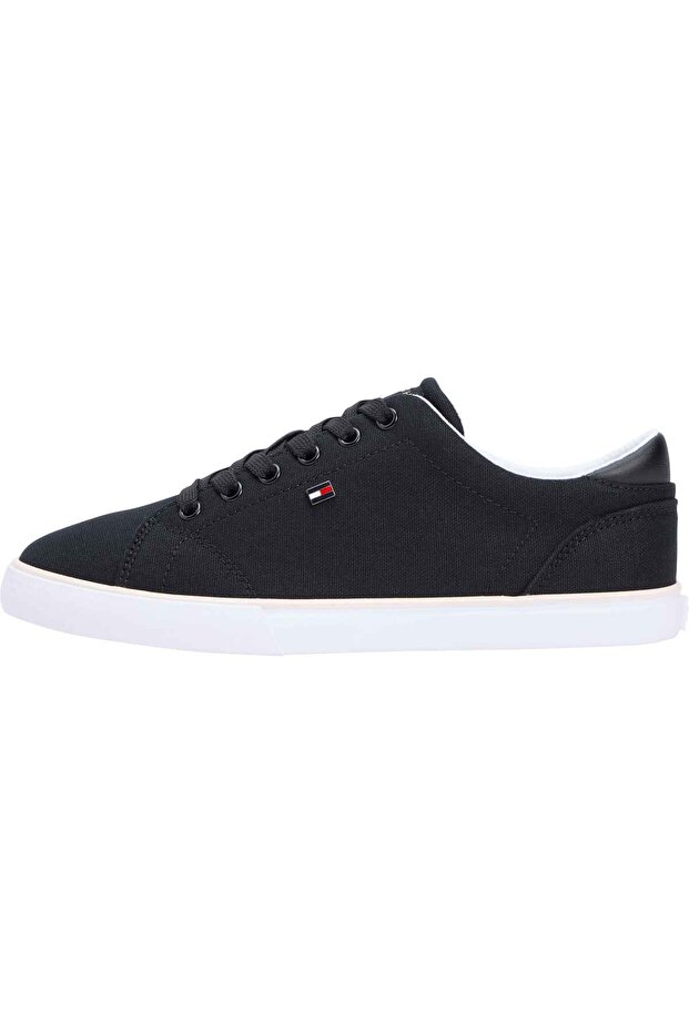 Women's Brand Logo Black Sneaker Suitable for Daily Use