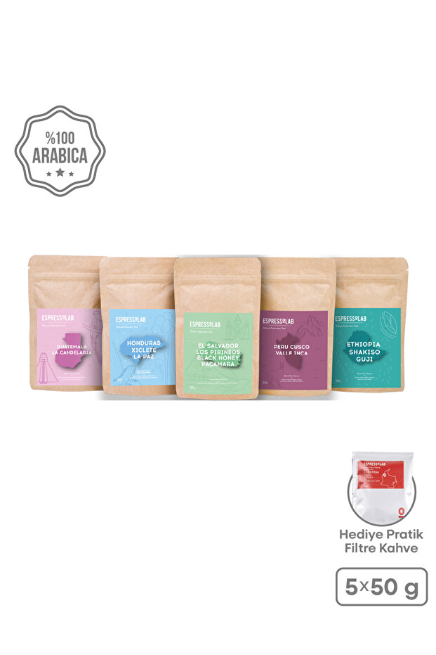 World Coffees Trial Set - 5 Packs (250 g)