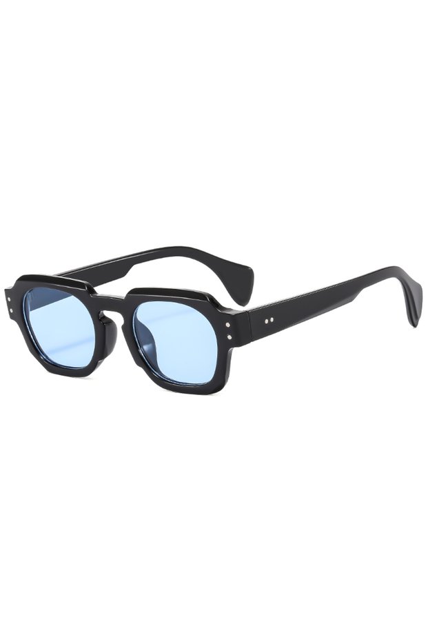 show as picture black blue Fashion Square Women Luxury Brand Sunglasses Retro Designer Men Trending