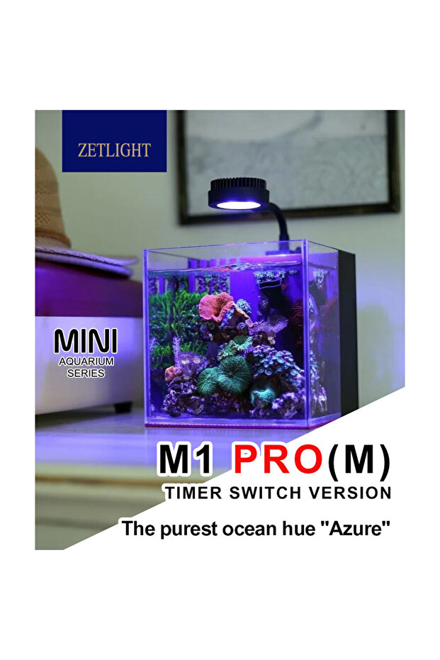 EU Plug M1PRO-M Zetlight LED lamp M1 Pro Full Spectrum Nano Small Aquarium Fish Tank Saltwater Marin