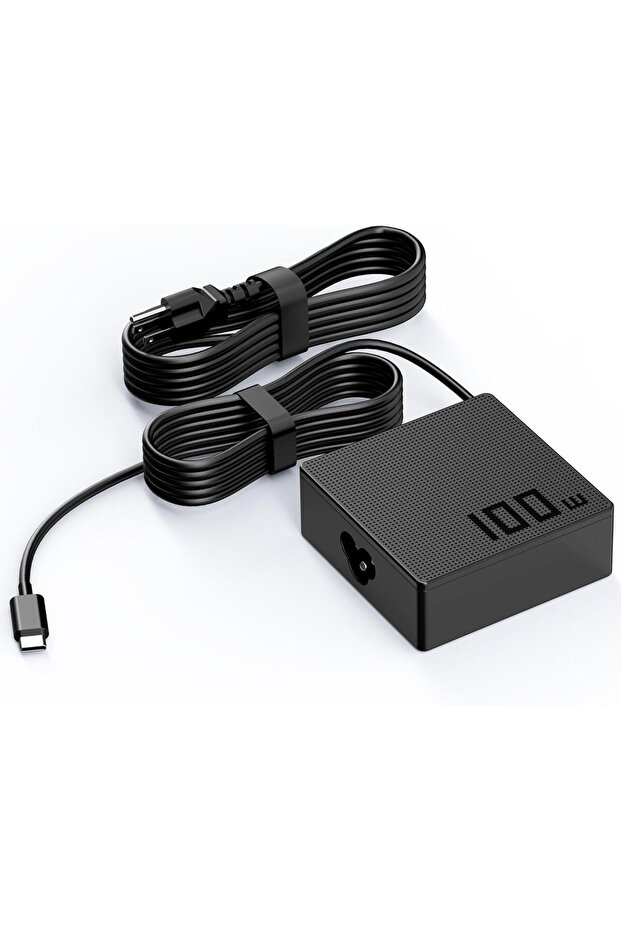 without AC Cable 100W USB-C Laptop Charger For ASUS ROG A20-100P1A, Flow Z13 X13, 100W PD Fast Charg