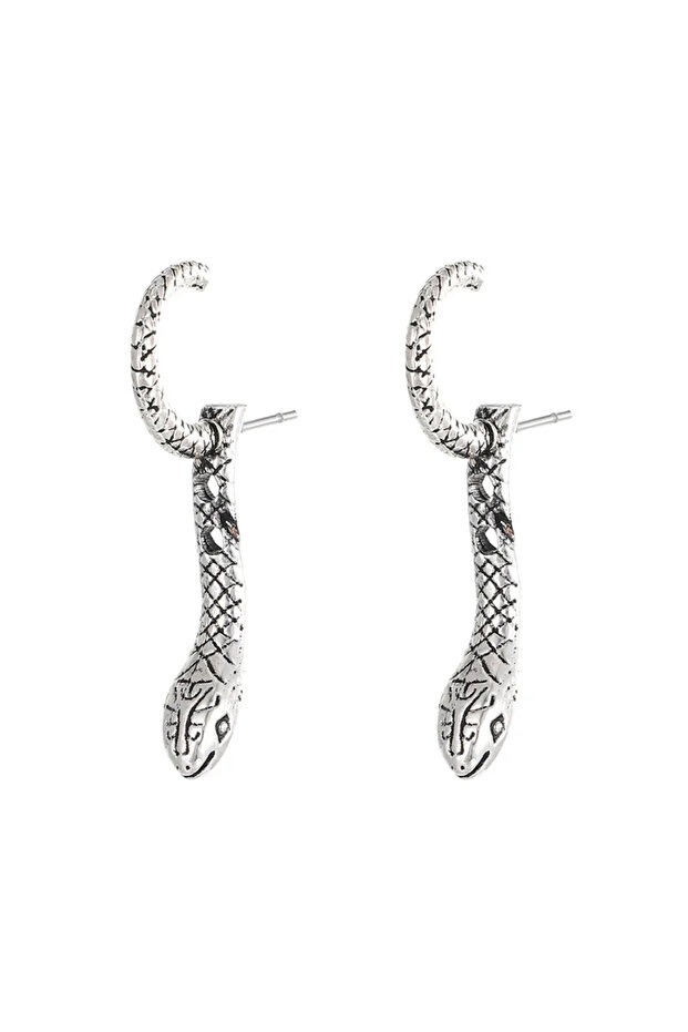 Silveryy Animal Shapes Ear Studs Exquisite Gothic Snake Earrings Retro Fashion Punk Studs Earring Ac