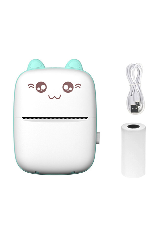 C9 green Portable Mini Bluetooth Wrong Printer Mobile Phone Photo Title Note Print Pocket Student Er