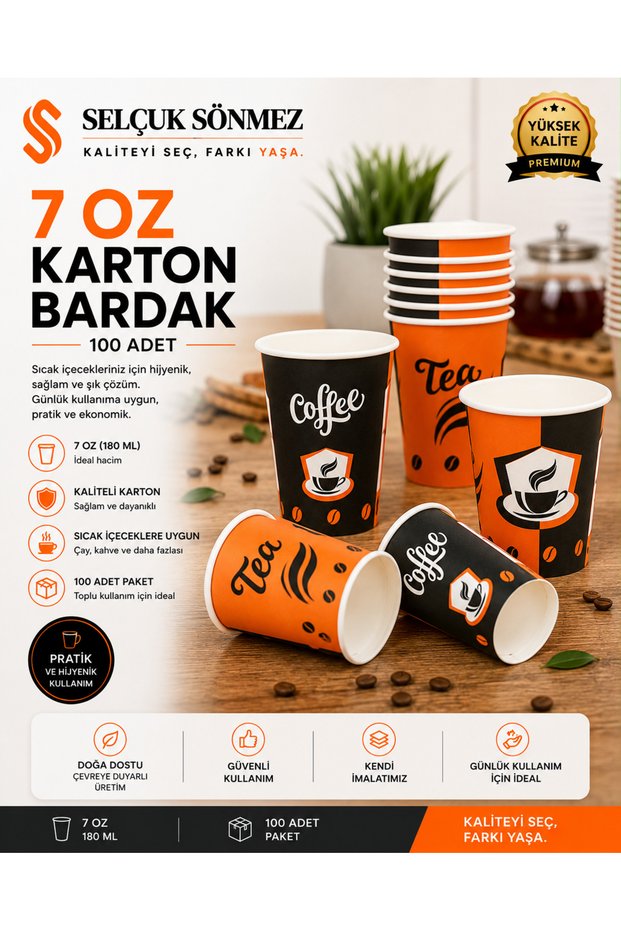 100 PIECES OF CARDBOARD CUP FROM MANUFACTURING