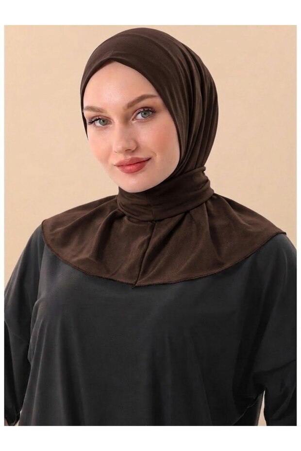 Snap-on hijab cap