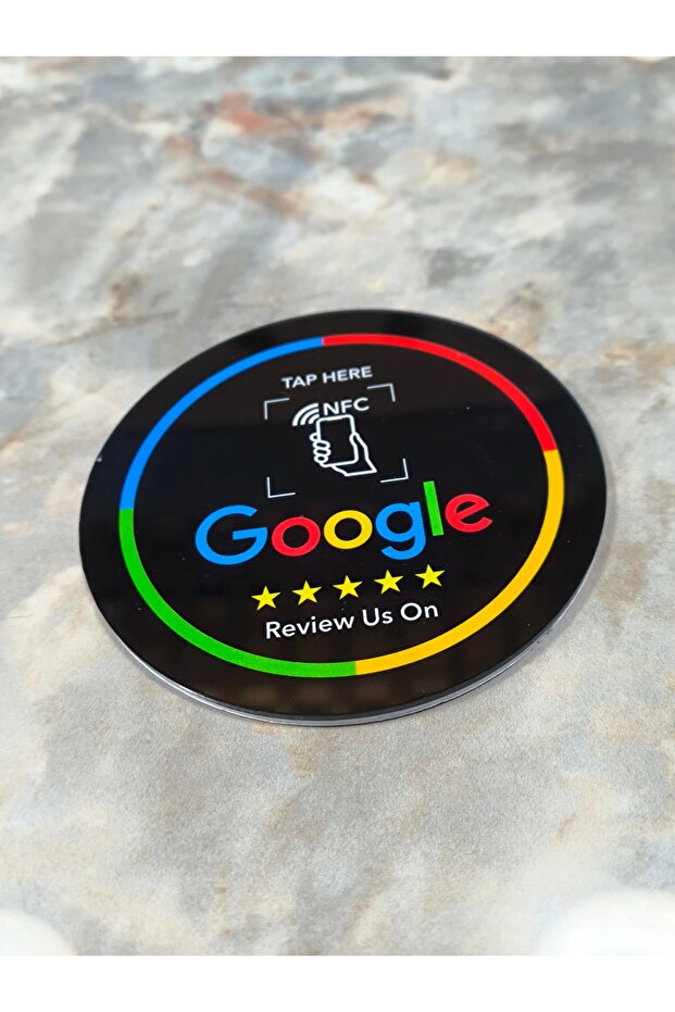 بطاقة NFC قابلة للبرمجة بتقنية Black-C 13.56 ميجاهرتز لمراجعات جوجل، محطة NFC للطاولة، شاشة عرض لمراجعات جوجل قابلة للثني