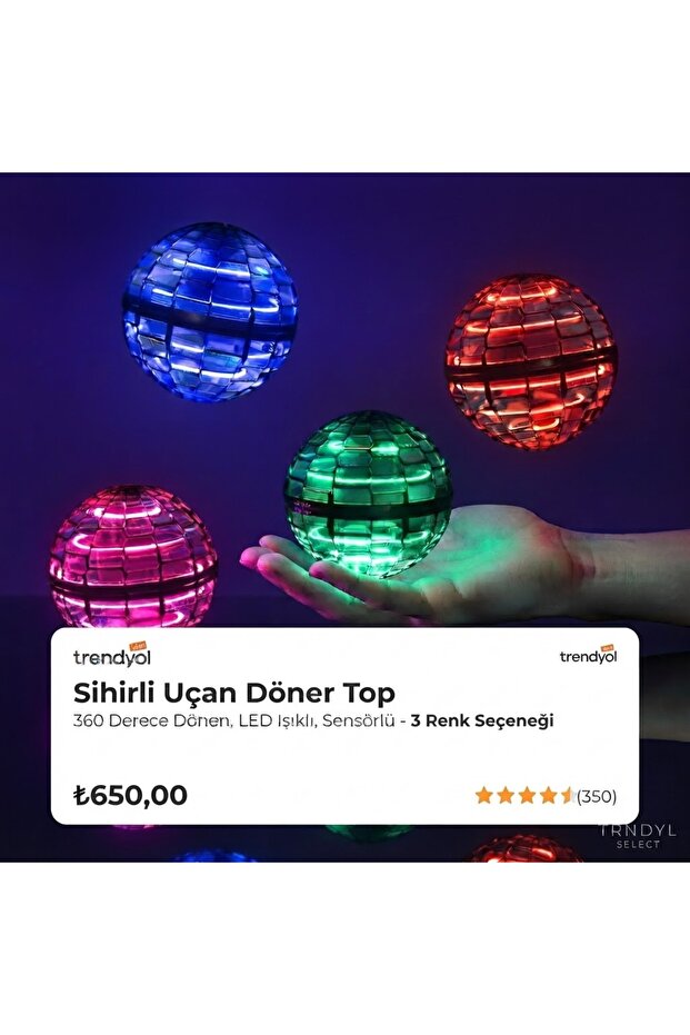 Işıklı uçan Top
