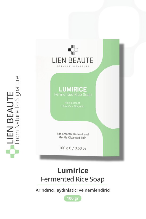Lumirice Fermented Rice Extract Smoothing Brightening Color Equalizing Anti-Blemish Soap