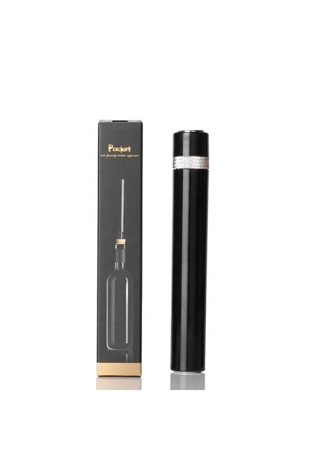 Silver Portable Wine Opener Wine Air Pressure Pump Bottle Corkscrew Opener Tools Bar Accessories for