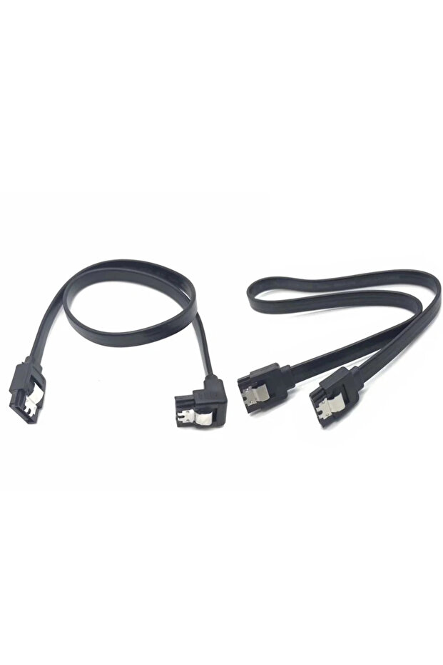 50cm 2PCS Set 1-10PCS SATA Cable 6Gbps, sata 3 Cable, HDD ssd Data Cable, 7 pin SATA III Cable with