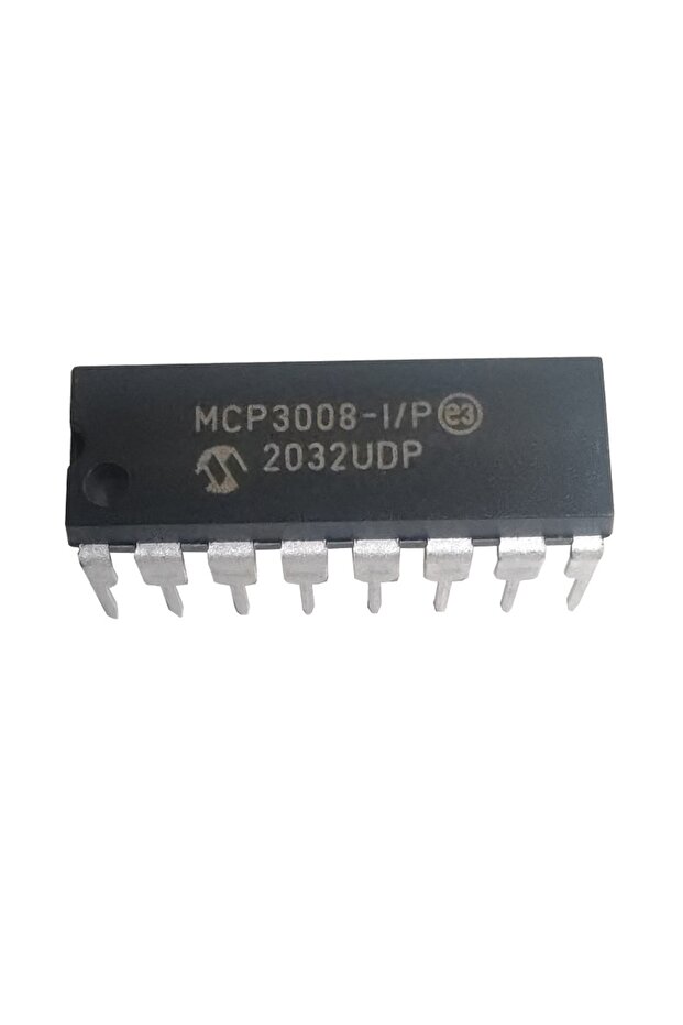 black 1Piece MCP3008-I/P Mcp3008 8-Channel 10-Bit ADC with SPI Interface for Raspberry Pi