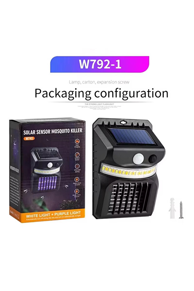 W792-1 solar light Outdoor Solar Light And Mosquitos Killer Lamp With Mosquitos Control Function Inf