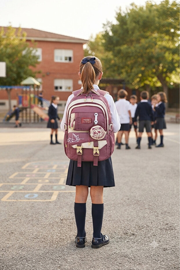 Waddell Imported Quality Waterproof Luxury Primary and Secondary School Backpack-26908