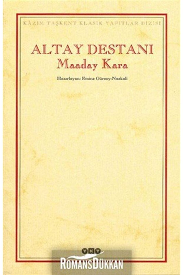 Altay Destanı Maaday Kara