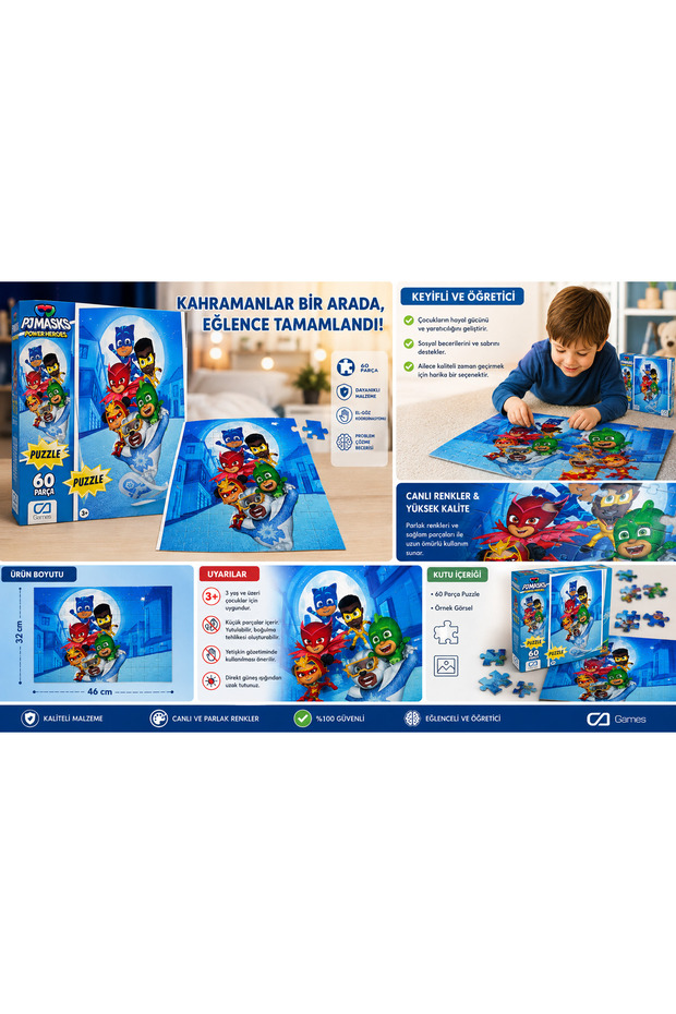Ca.5193 Pjmasjs Puzzle 60 Pieces