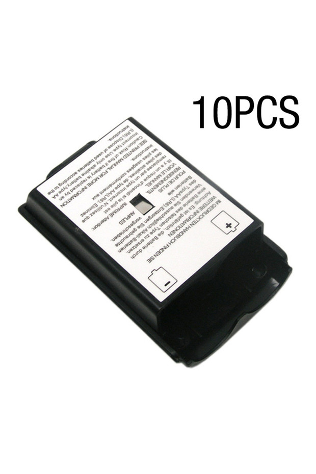 10pc black 5Pcs/10Pcs Game Controller Battery Back Pack Case AA Battery Holder Back Cover Case Repla