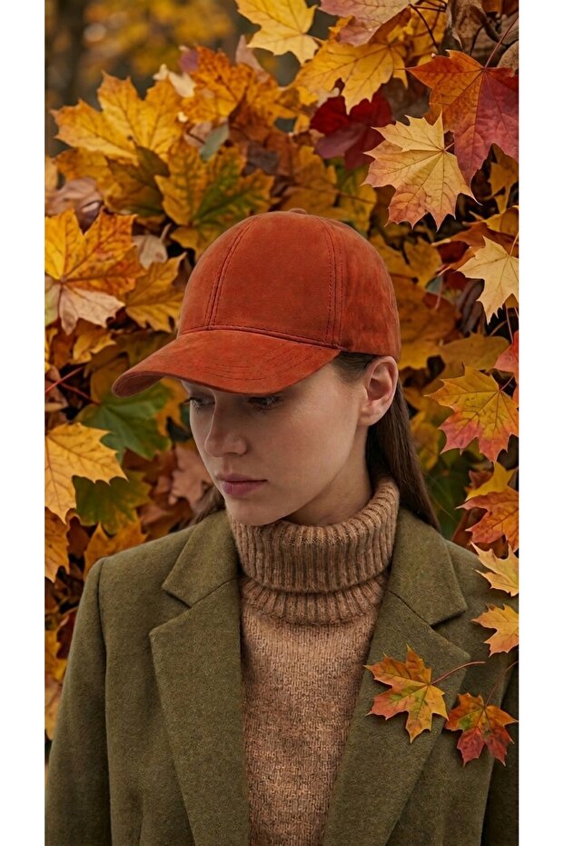 Genuine Suede Nubuck Cap
