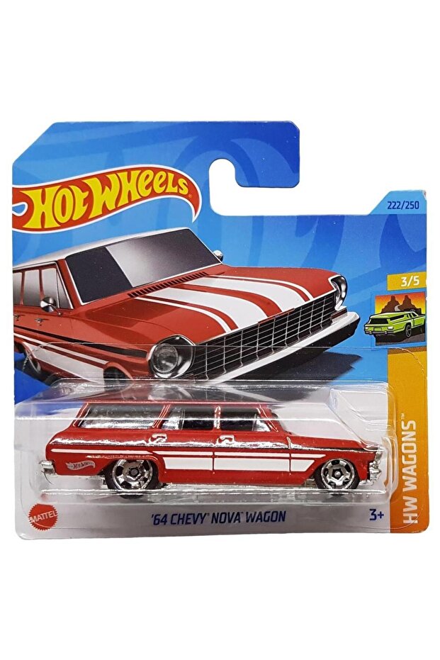 64 Chevy Nova Wagon 3/5 222/250 Model Car