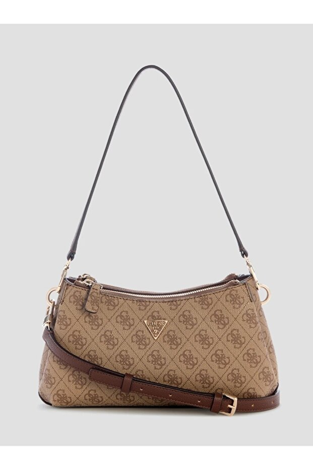 Women's Shoulder Bag Bg967273-Latte-Logo-Brown