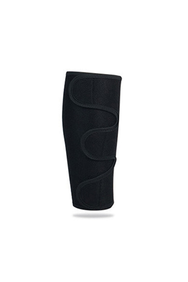 1pc black 1PC Sport Shin Guard Crossfit Adjustable Calf Compression Sleeve Cycling Football Basketba