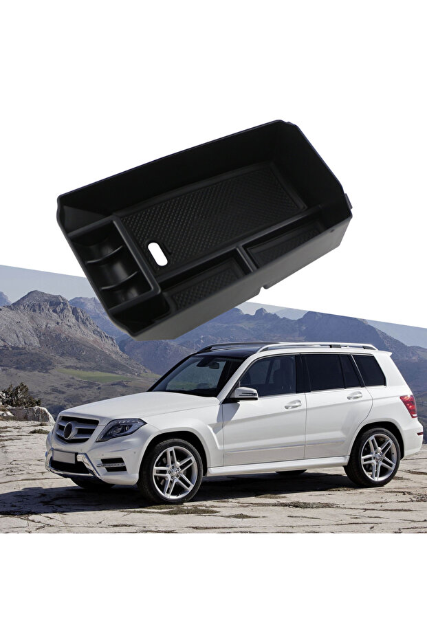 For Mercedes Benz GLK Class X204 GLK200 220 250 300 350 Central Armrest Storage Box Container Tray O