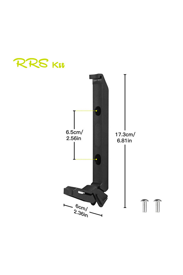 Black Long RRSkit Urltra-Light Bicycle Cycling Drink Can Holder Compatible With 330mL Cans MTB Road
