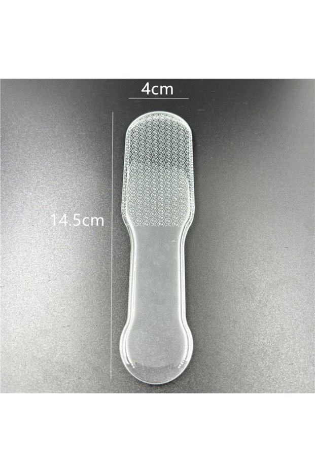 B 1/2pcs Nano Glass Foot File for Hand and Foot Care, Calluses, Dead Skin Removal Exfoliation and Na