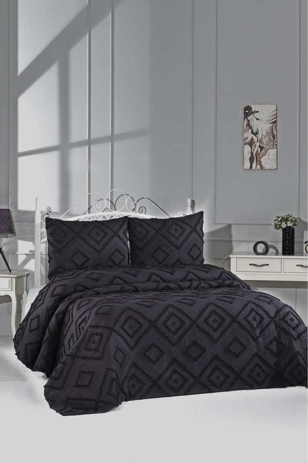 Samira 3 Piece Double Pike Set Black