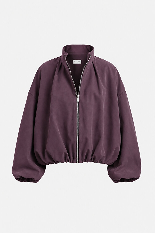 Seasonal Stand Collar Bomber Jacket