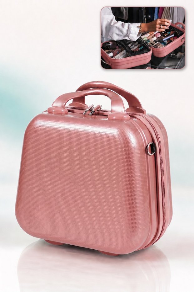 Mini Luggage Bag - Travel Bag - Hand Luggage - Hand Bag - Cosmetic Makeup Bag - Cabin Luggage