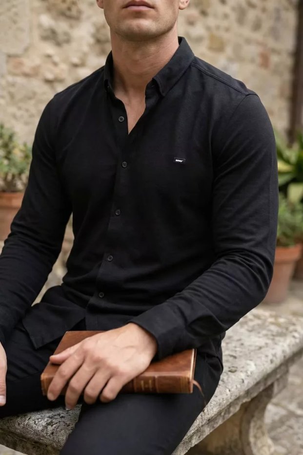 Ανδρικό πουκάμισο oversized
